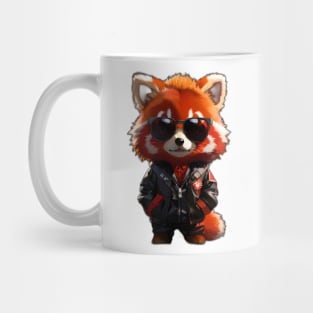 Red Panda Sunglasses Mug